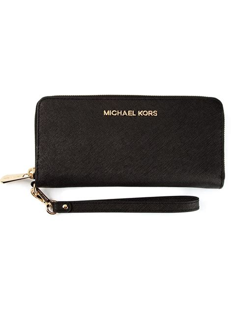 black and white striped michael kors wristlet|Michael Kors wristlet wallet outlet.